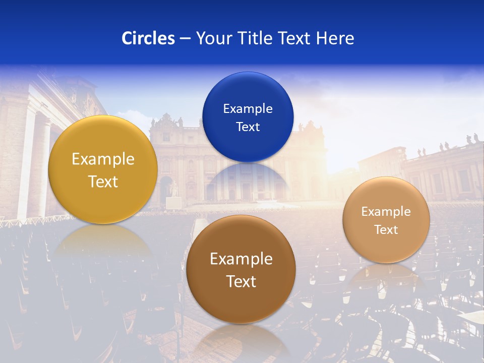 Sunny Landmark Exterior PowerPoint Template