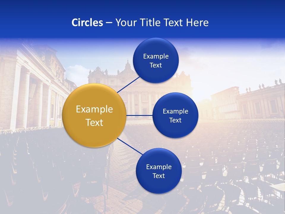 Sunny Landmark Exterior PowerPoint Template