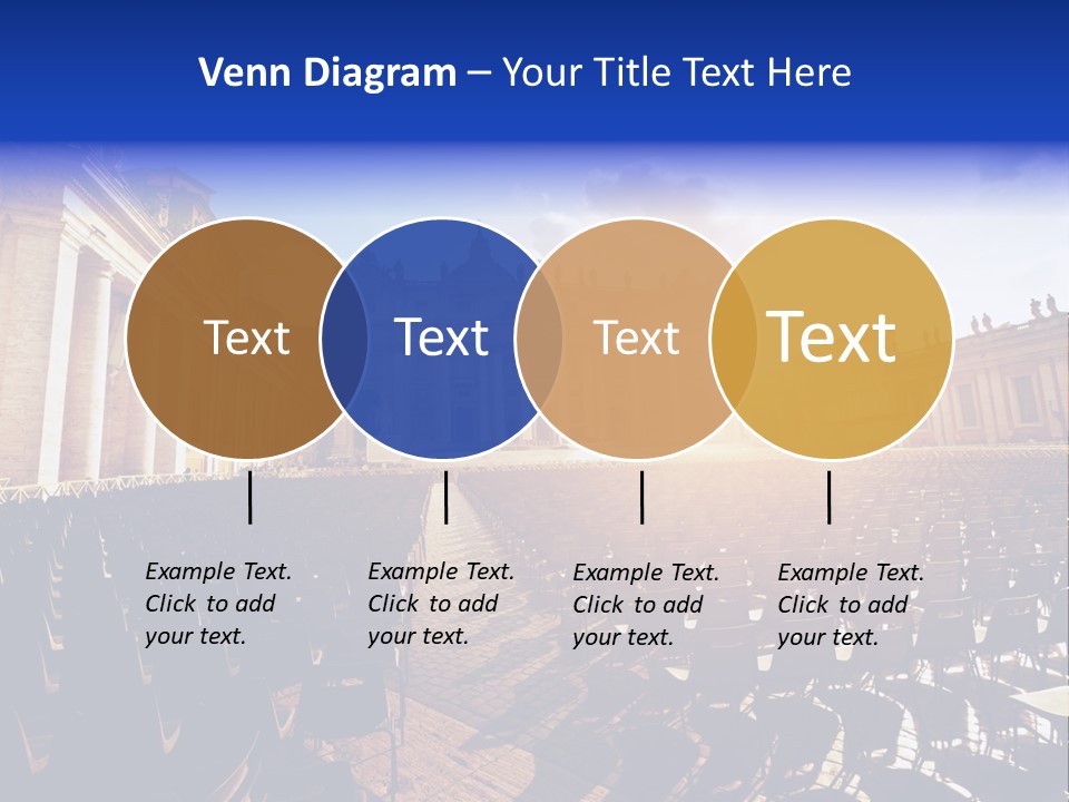 Sunny Landmark Exterior PowerPoint Template