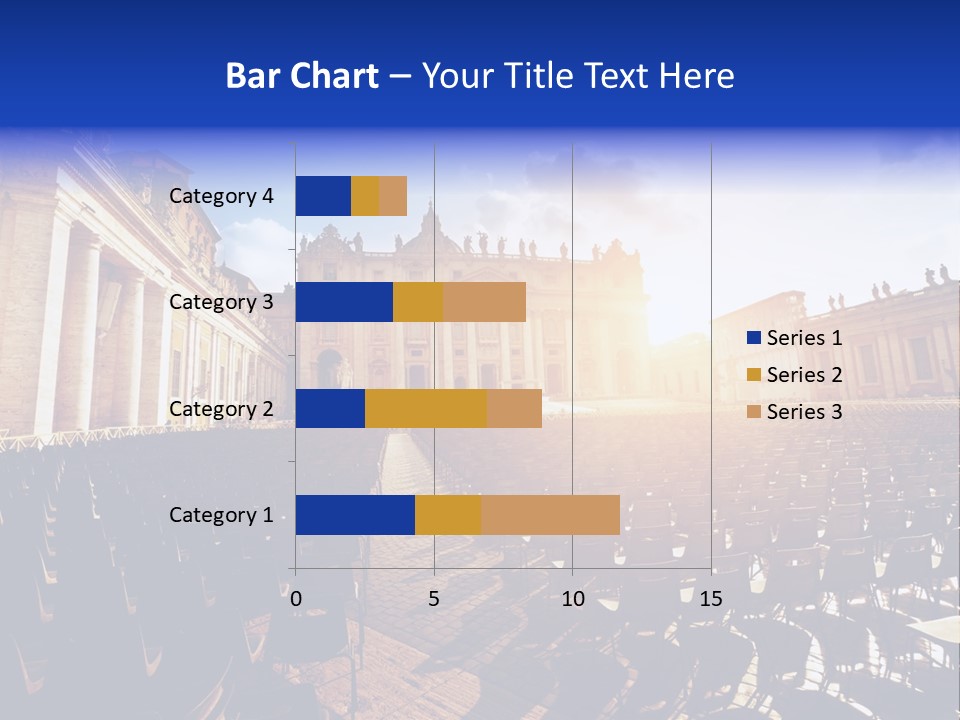 Sunny Landmark Exterior PowerPoint Template