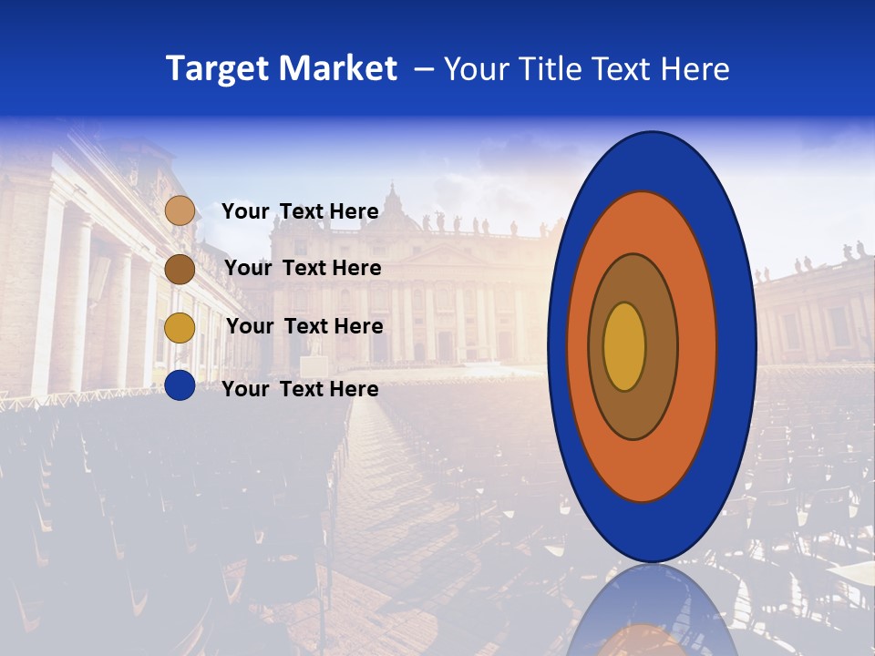 Sunny Landmark Exterior PowerPoint Template