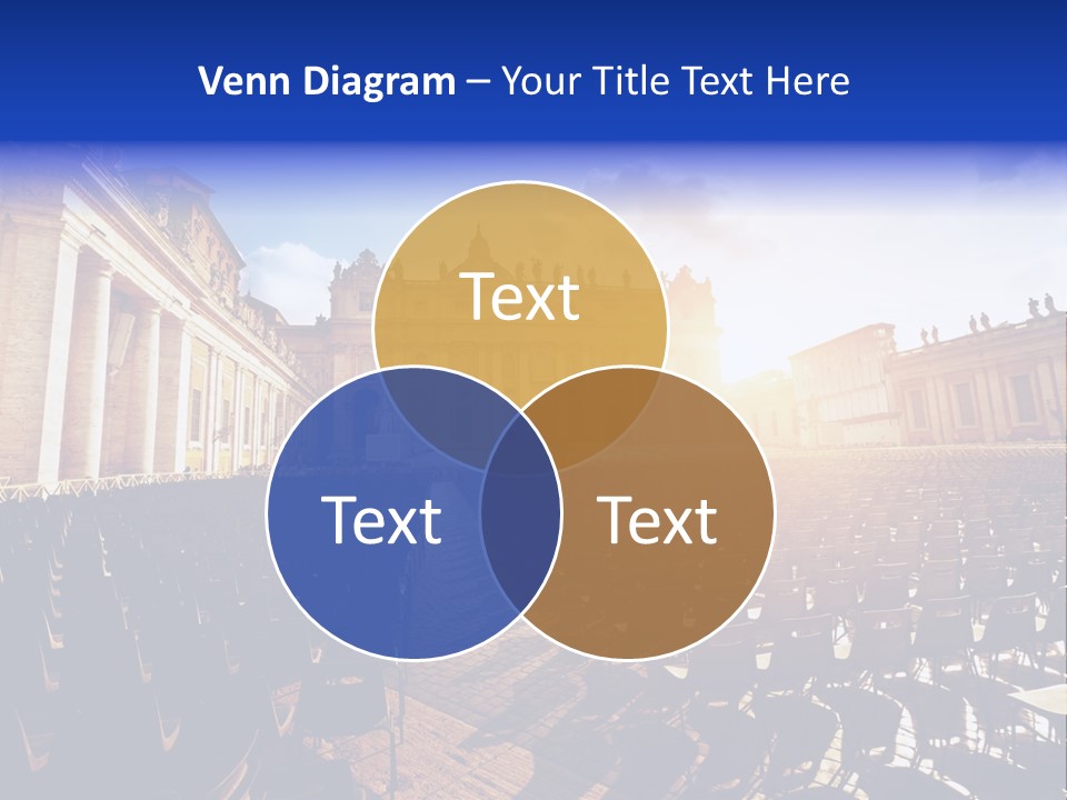 Sunny Landmark Exterior PowerPoint Template