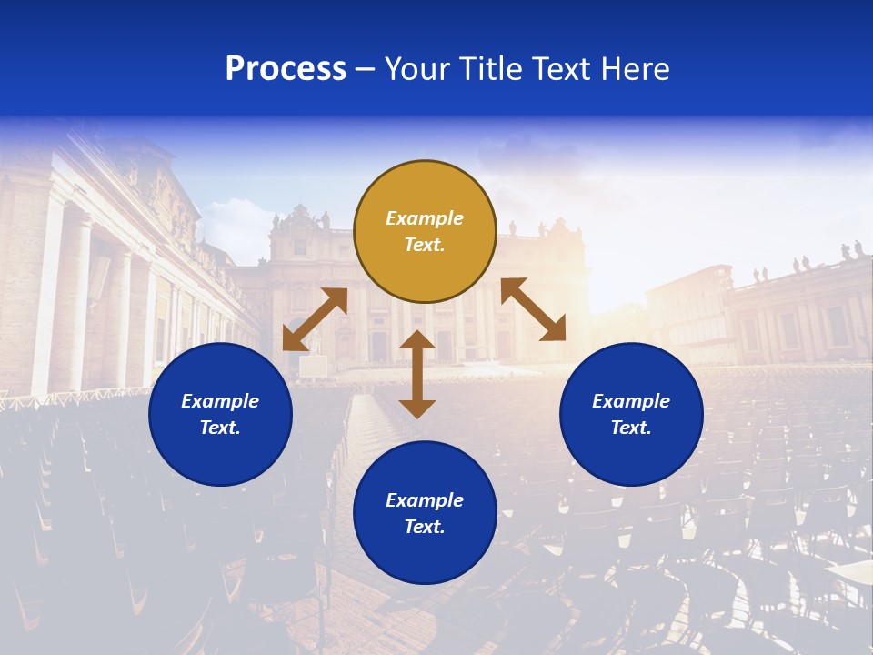 Sunny Landmark Exterior PowerPoint Template