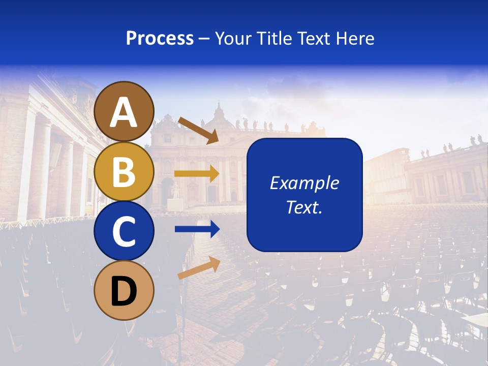 Sunny Landmark Exterior PowerPoint Template