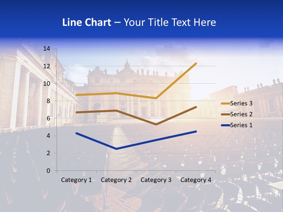 Sunny Landmark Exterior PowerPoint Template
