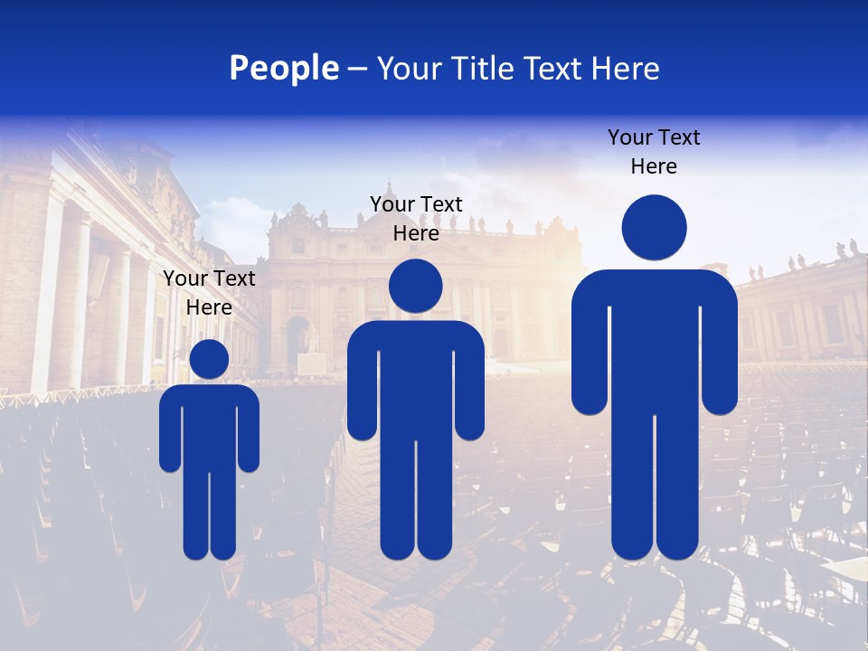 Sunny Landmark Exterior PowerPoint Template