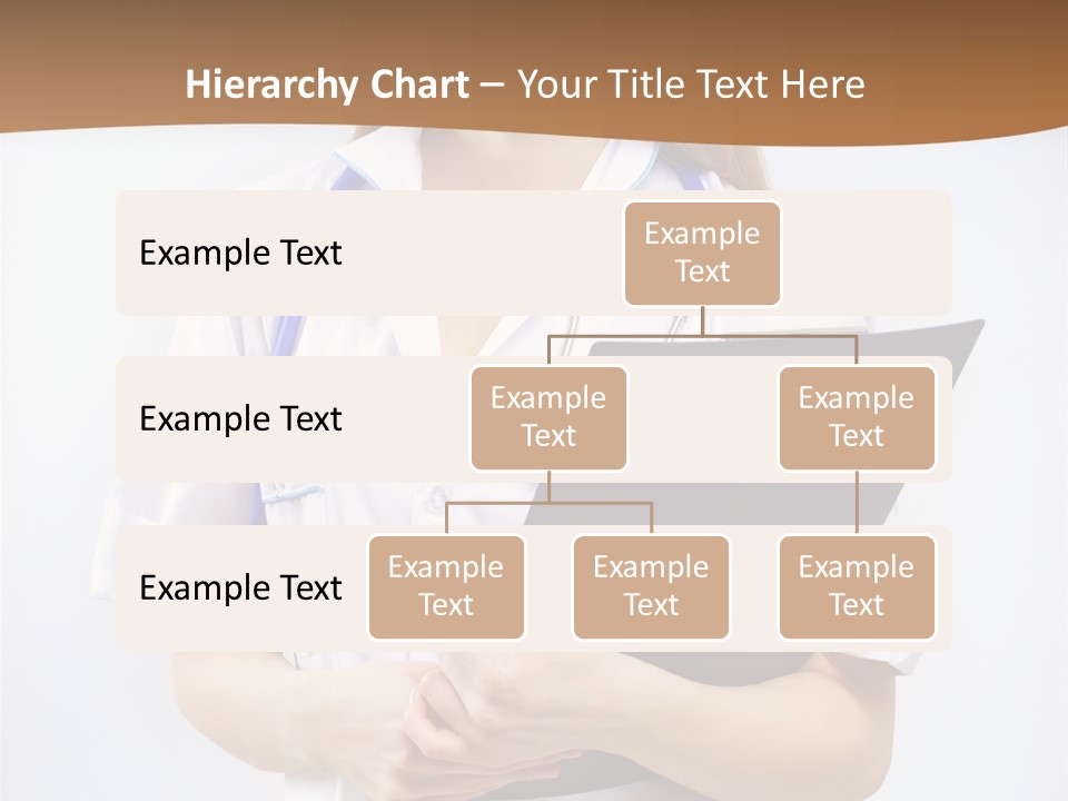 Blank Medicine Phonendoscope PowerPoint Template