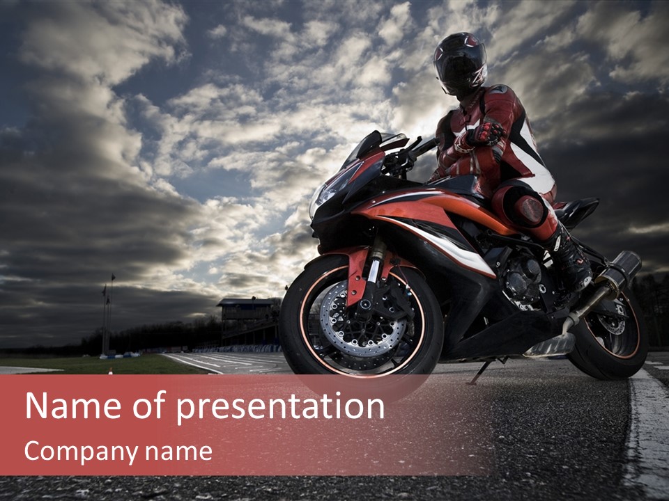 Track Sction Extreme PowerPoint Template