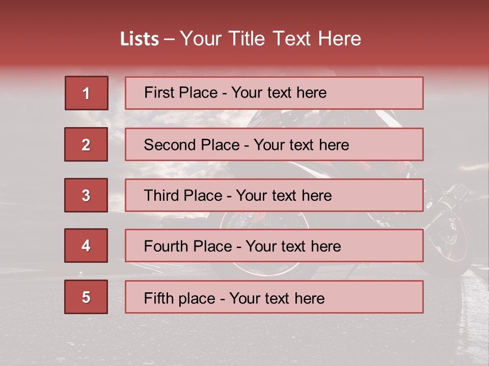 Track Sction Extreme PowerPoint Template