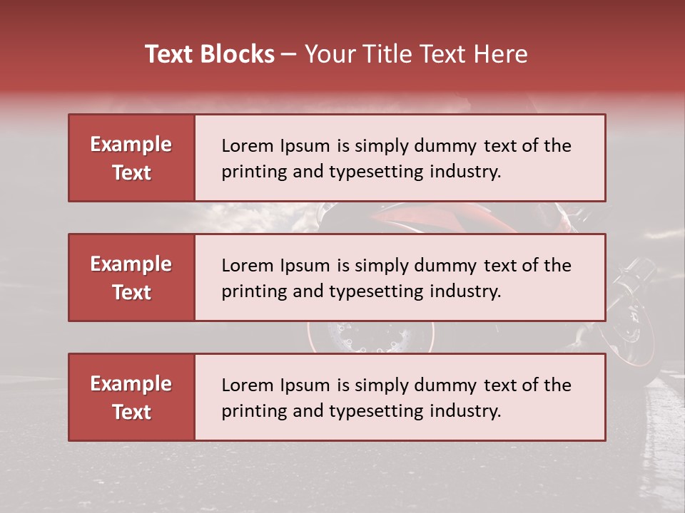 Track Sction Extreme PowerPoint Template