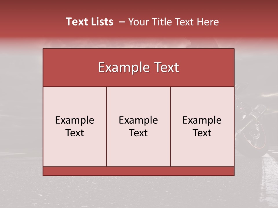Track Sction Extreme PowerPoint Template