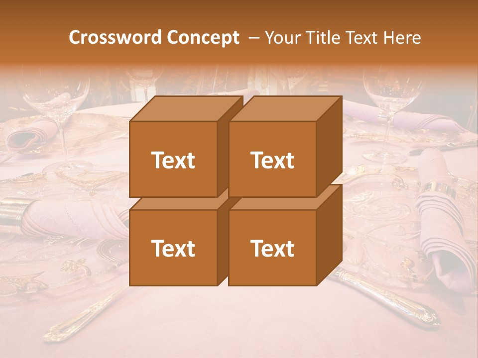 Set Empty Reception PowerPoint Template