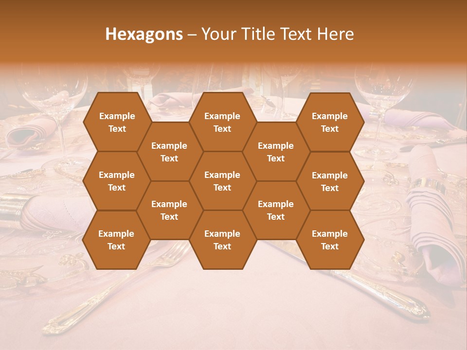 Set Empty Reception PowerPoint Template