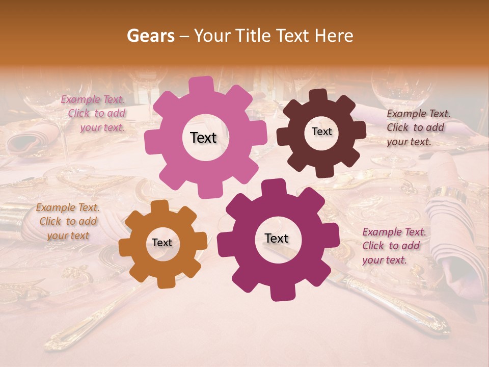 Set Empty Reception PowerPoint Template