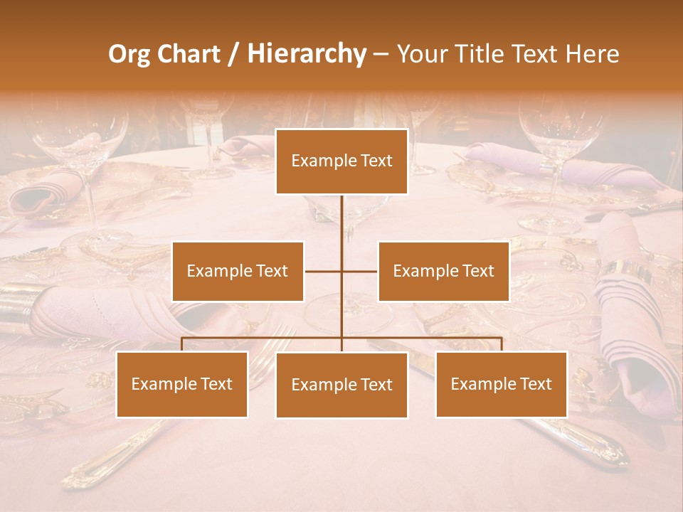 Set Empty Reception PowerPoint Template