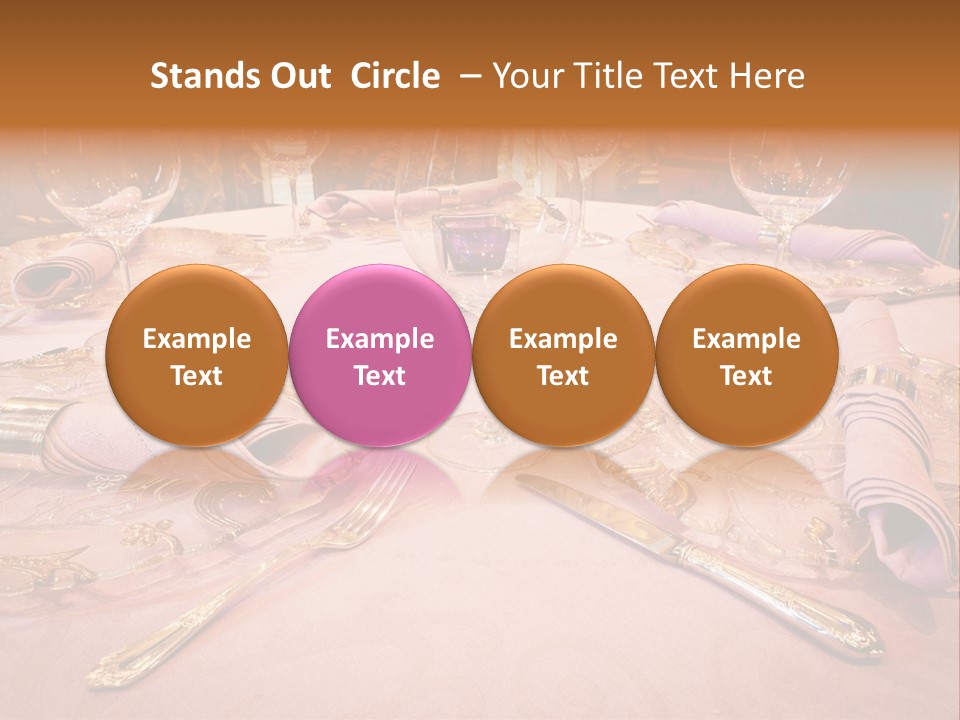 Set Empty Reception PowerPoint Template