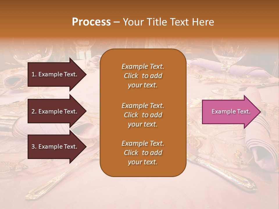 Set Empty Reception PowerPoint Template