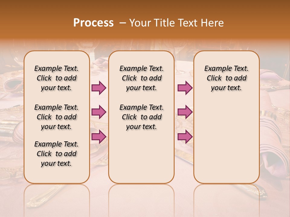 Set Empty Reception PowerPoint Template