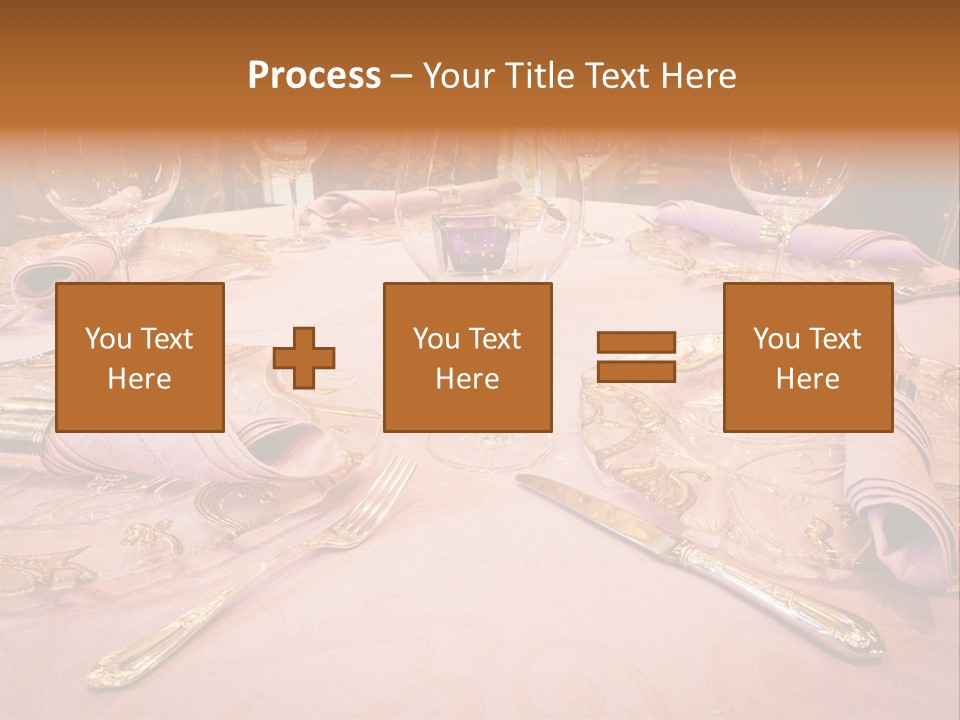 Set Empty Reception PowerPoint Template
