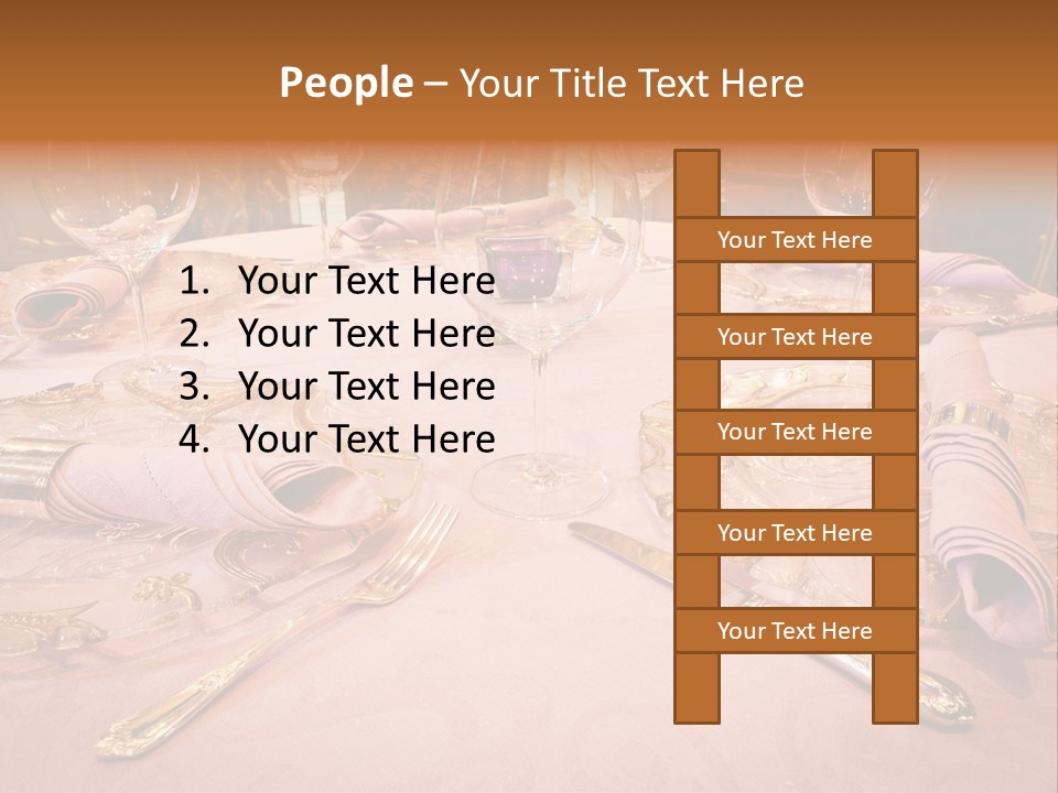 Set Empty Reception PowerPoint Template