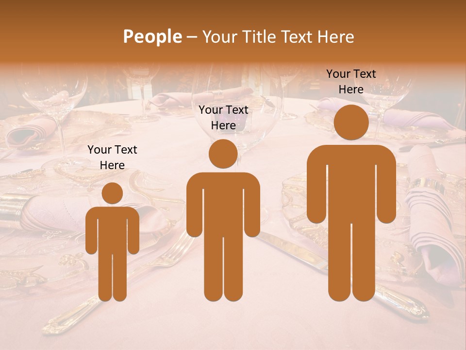 Set Empty Reception PowerPoint Template