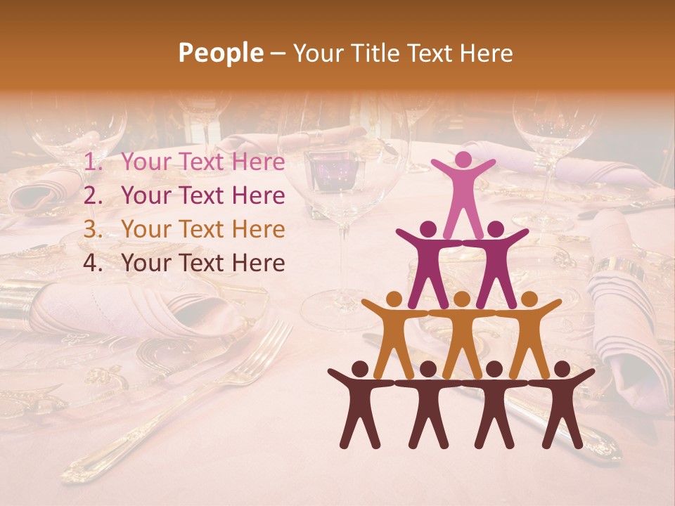 Set Empty Reception PowerPoint Template