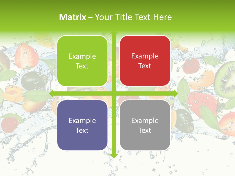 Blackberry Green Concept PowerPoint Template