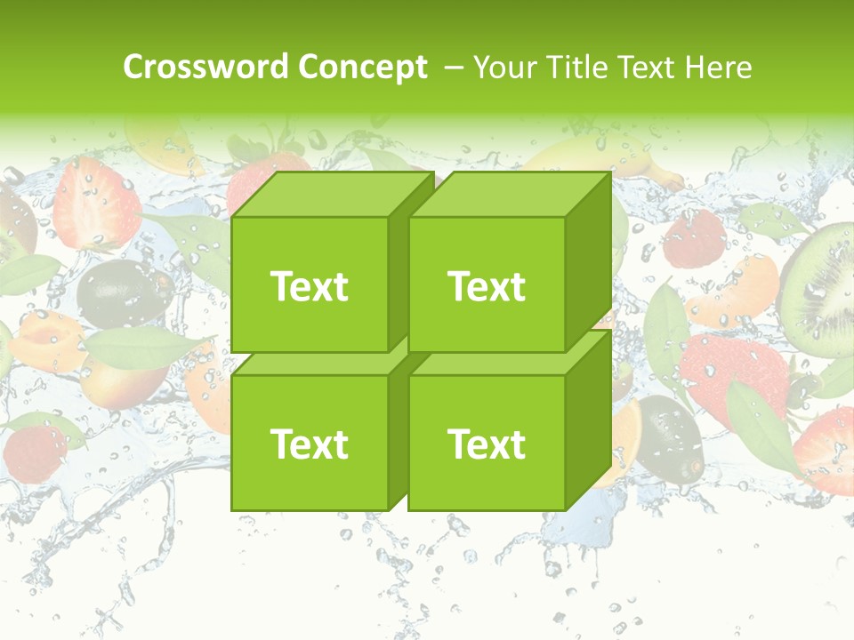 Blackberry Green Concept PowerPoint Template