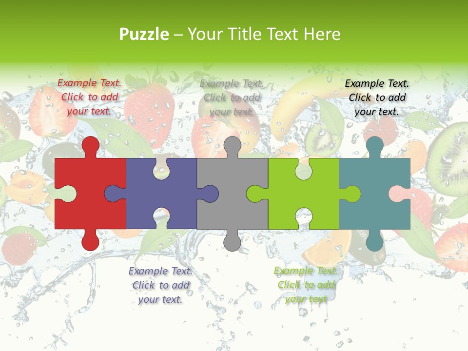 Blackberry Green Concept PowerPoint Template