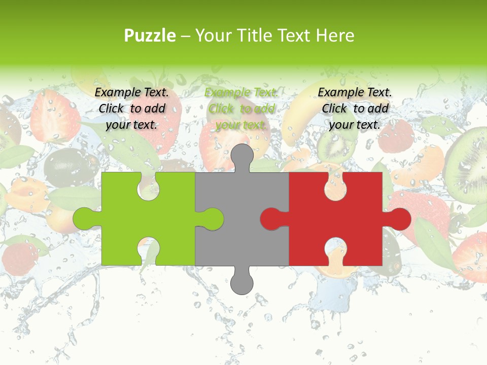 Blackberry Green Concept PowerPoint Template