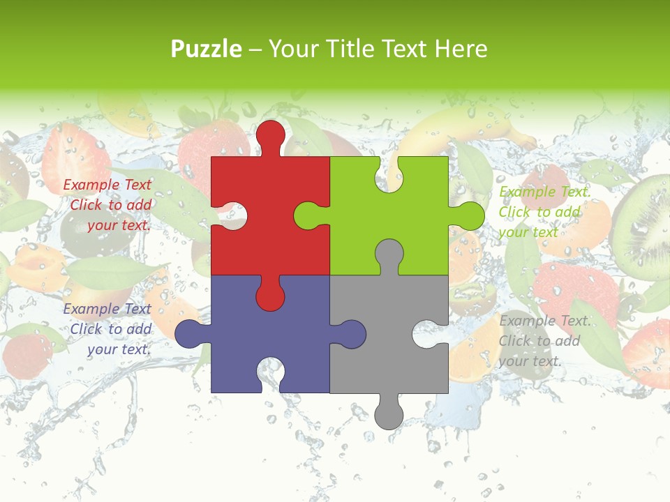 Blackberry Green Concept PowerPoint Template