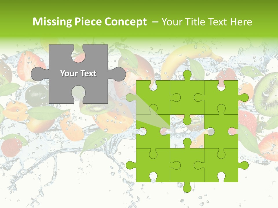 Blackberry Green Concept PowerPoint Template