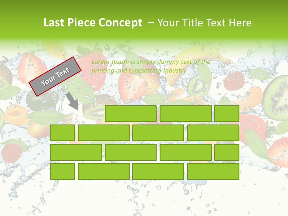 Blackberry Green Concept PowerPoint Template