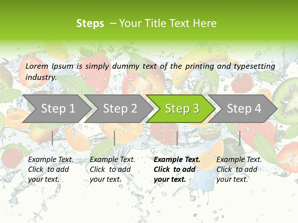 Blackberry Green Concept PowerPoint Template
