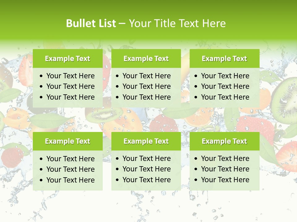 Blackberry Green Concept PowerPoint Template