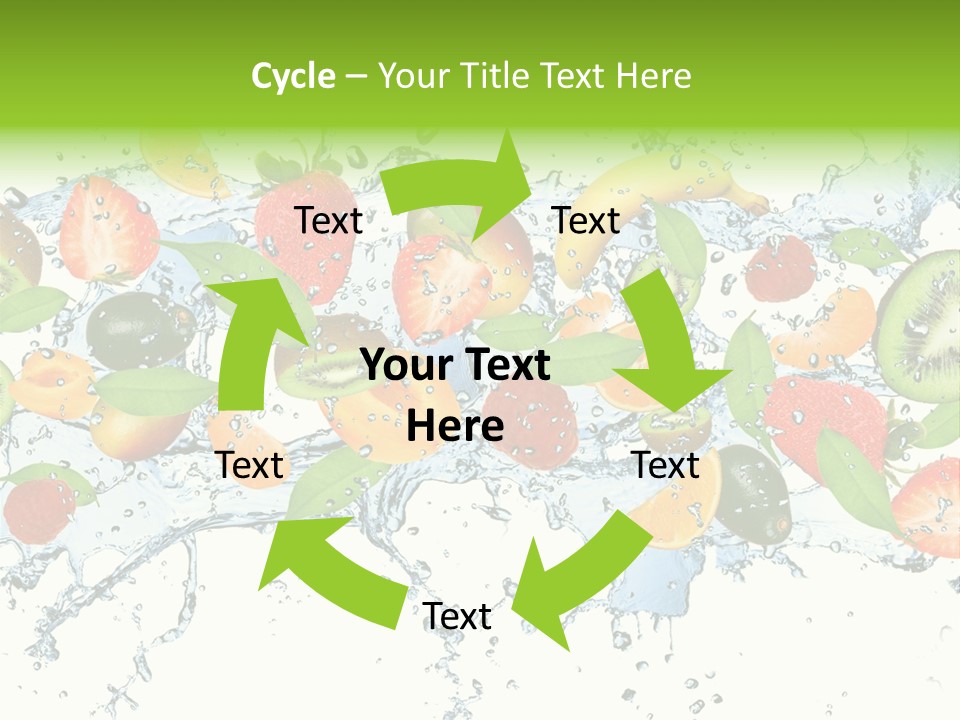 Blackberry Green Concept PowerPoint Template