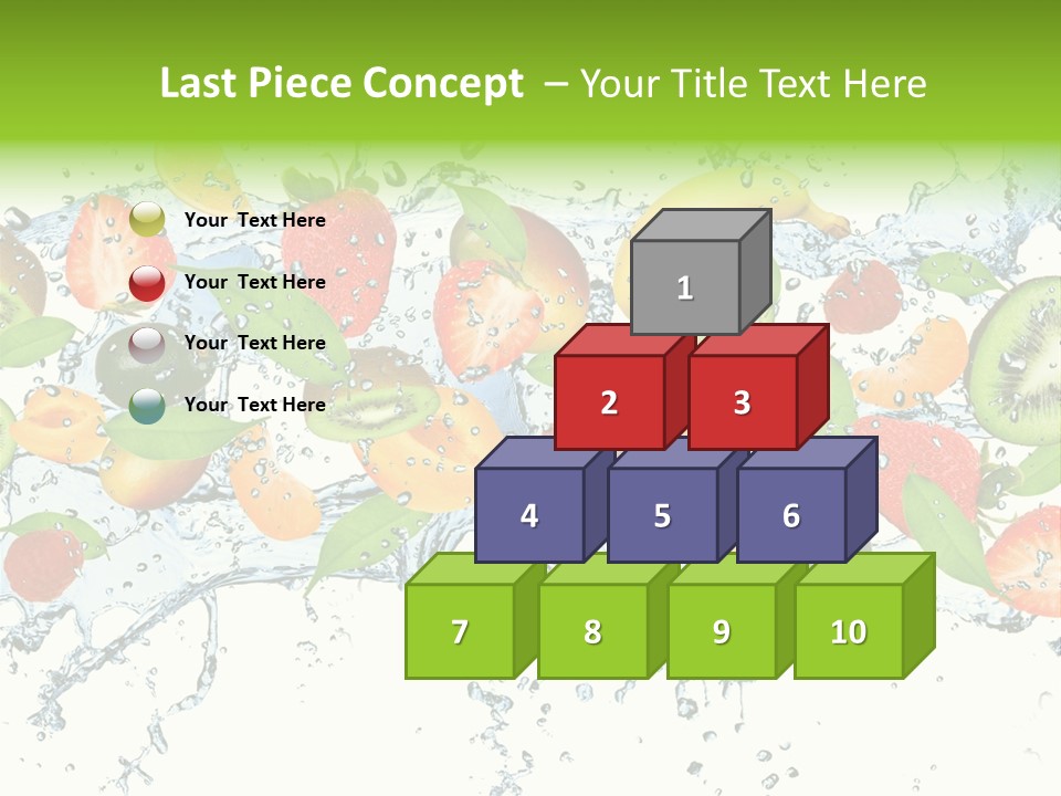 Blackberry Green Concept PowerPoint Template