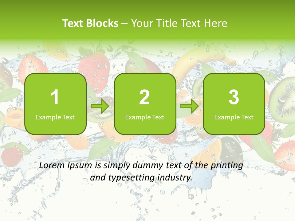 Blackberry Green Concept PowerPoint Template