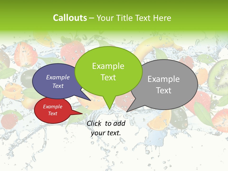 Blackberry Green Concept PowerPoint Template