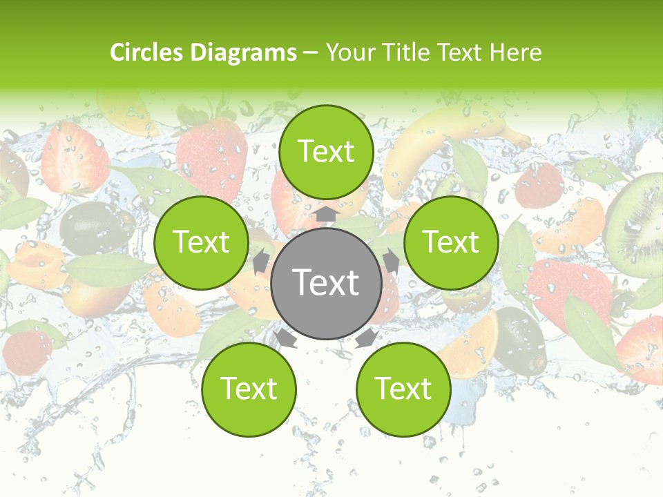 Blackberry Green Concept PowerPoint Template