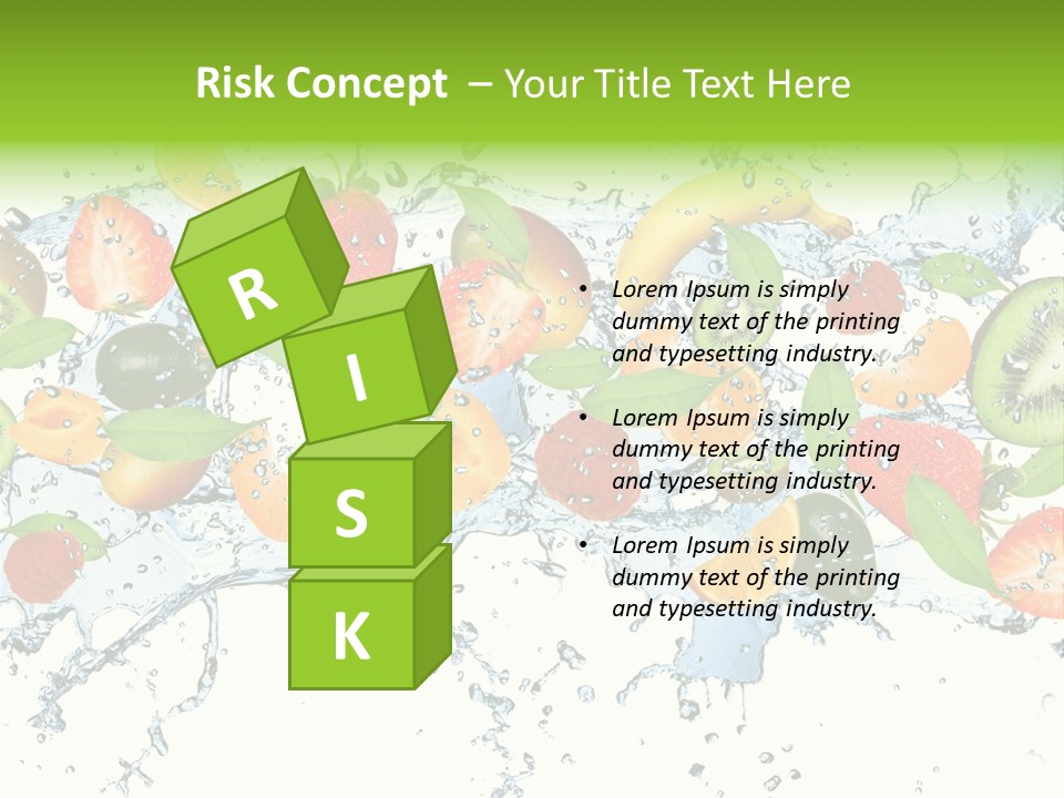 Blackberry Green Concept PowerPoint Template