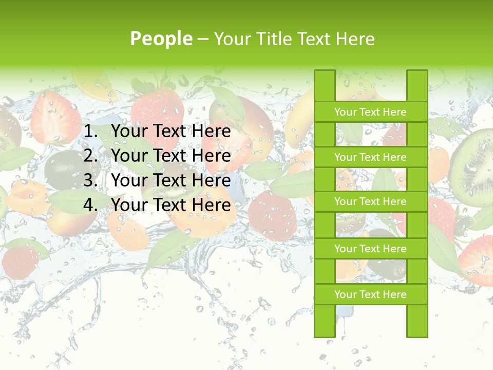 Blackberry Green Concept PowerPoint Template