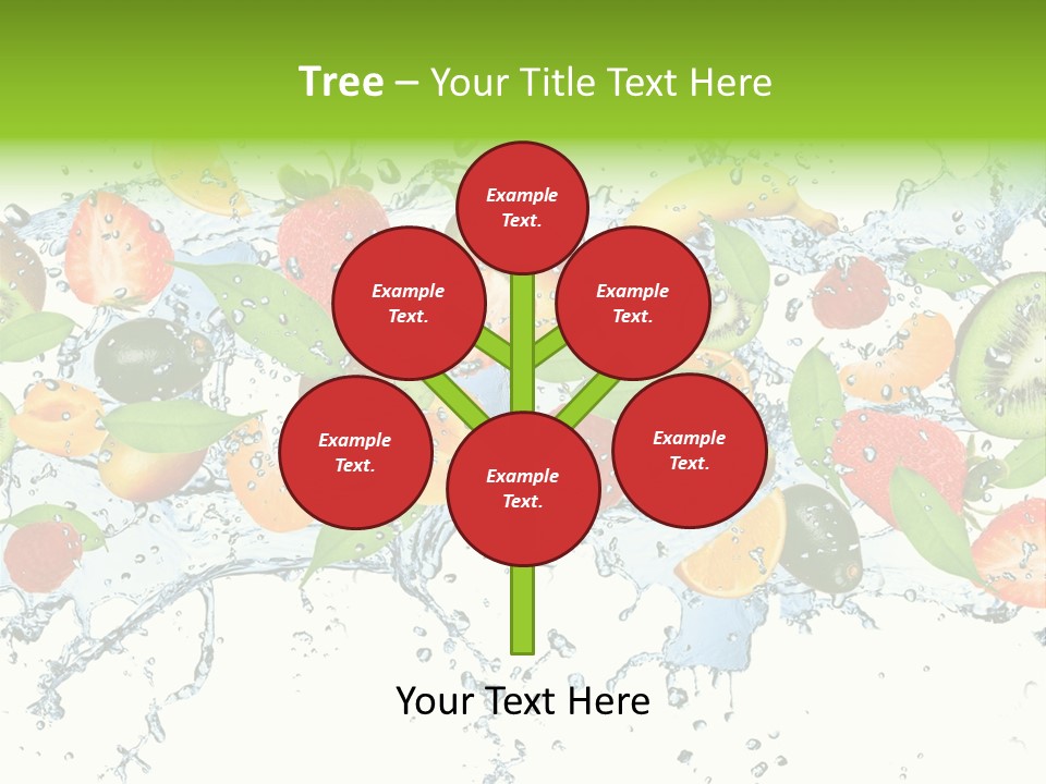 Blackberry Green Concept PowerPoint Template