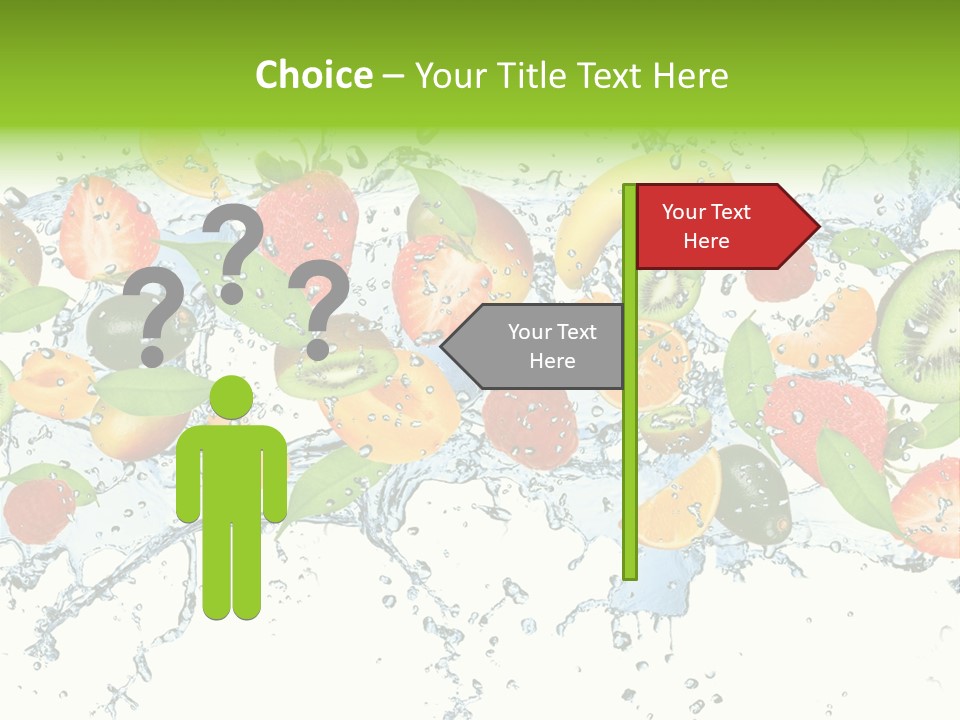 Blackberry Green Concept PowerPoint Template