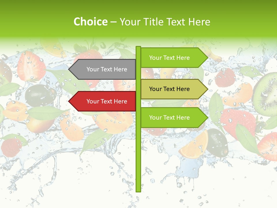 Blackberry Green Concept PowerPoint Template