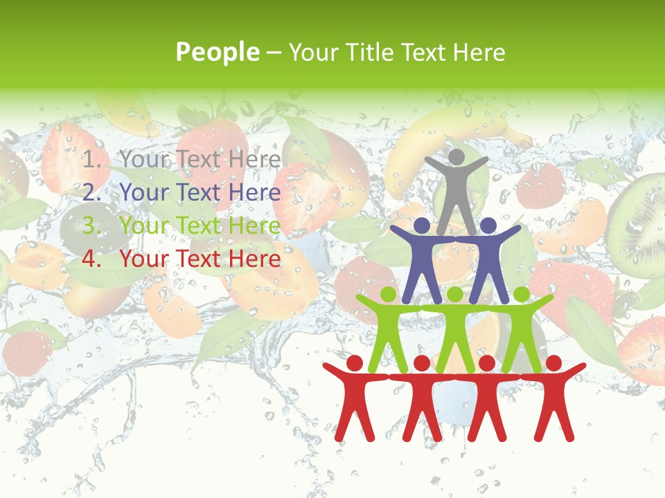 Blackberry Green Concept PowerPoint Template