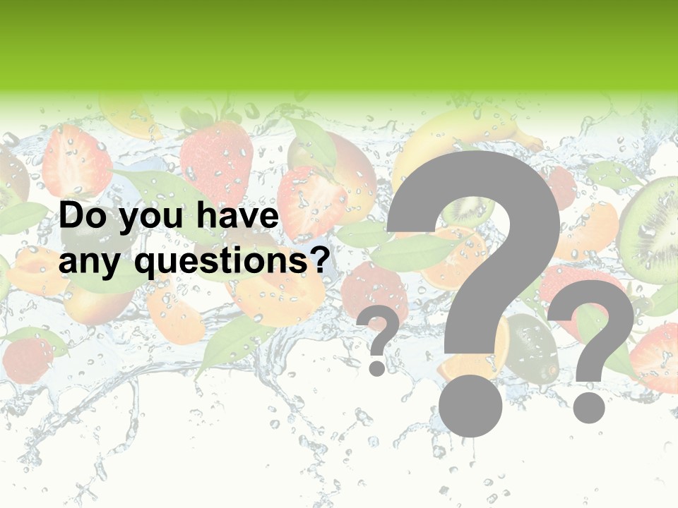 Blackberry Green Concept PowerPoint Template