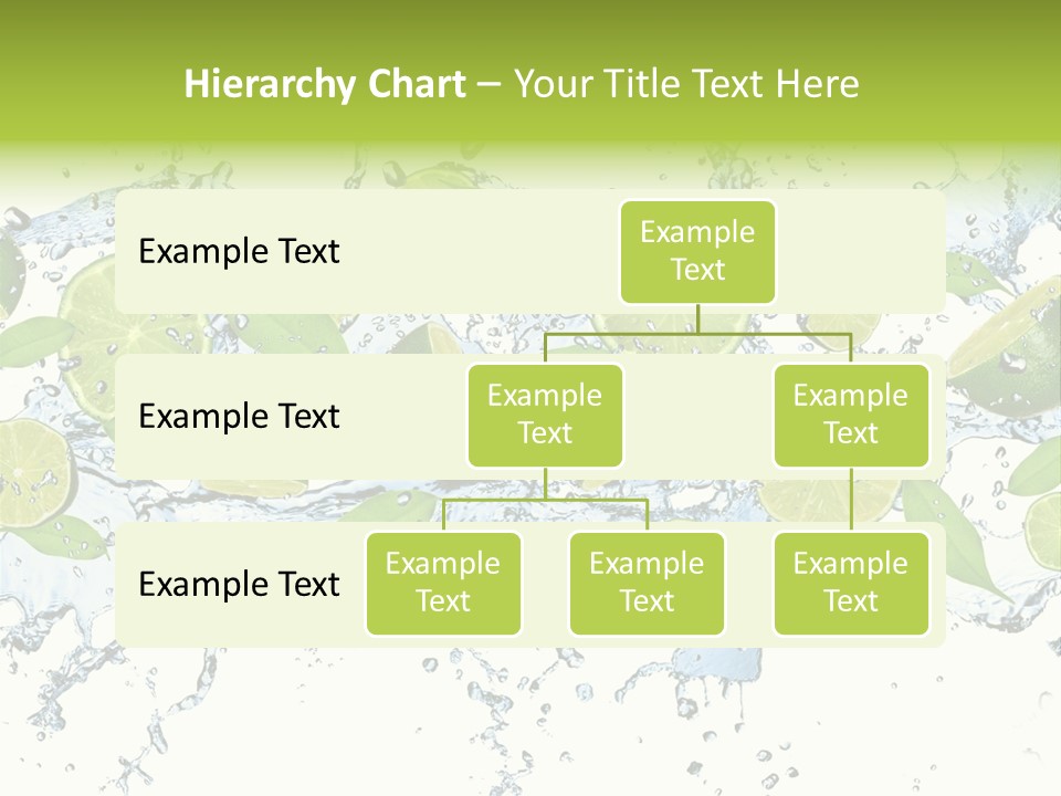 Citrus Isolated Taste PowerPoint Template
