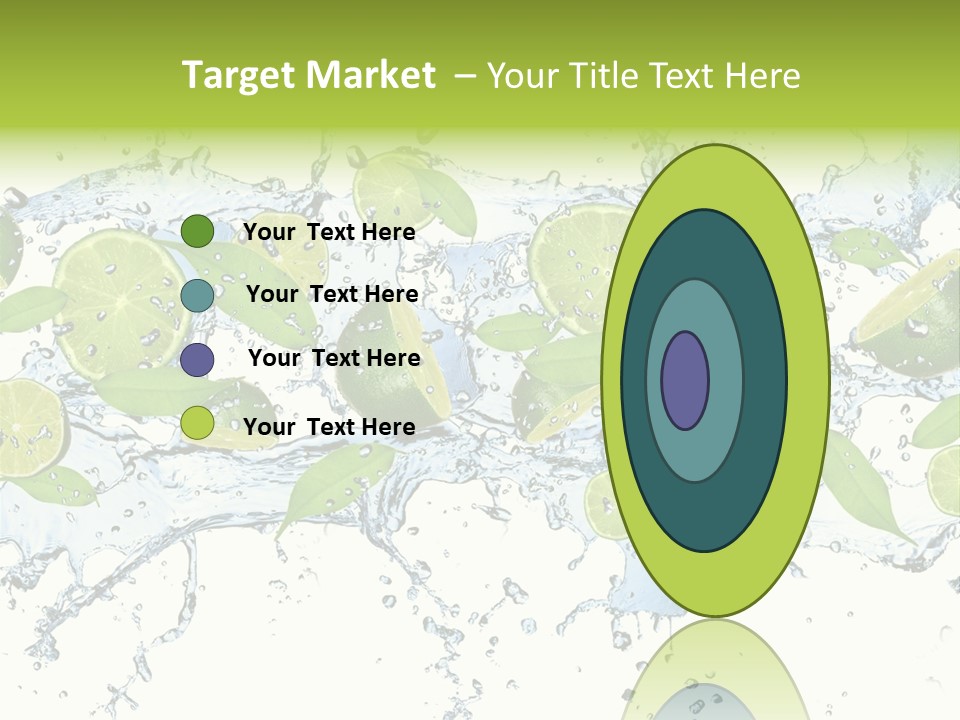 Citrus Isolated Taste PowerPoint Template