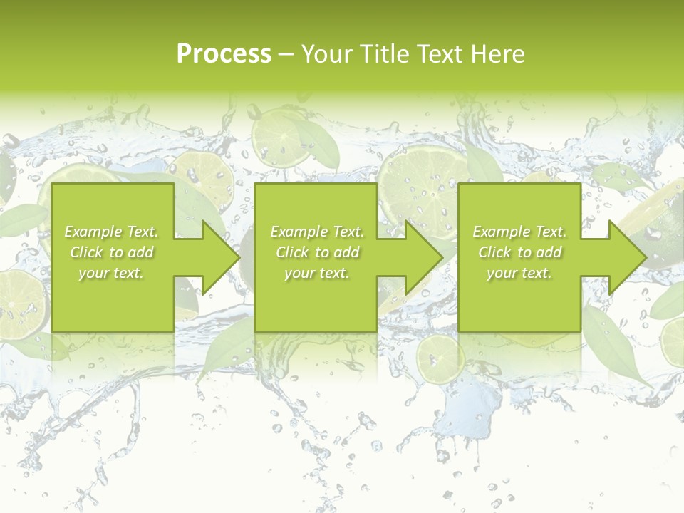 Citrus Isolated Taste PowerPoint Template